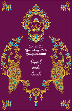 Save the Date Cards invitation template 117