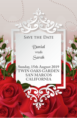 Save the Date Cards invitation template 120