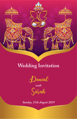 Wedding Cards invitation template 36