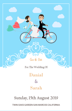 Save the Date Cards invitation template 181